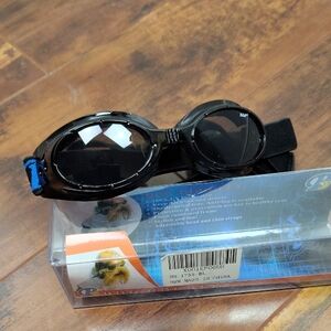 Stylish Black Dog Goggles